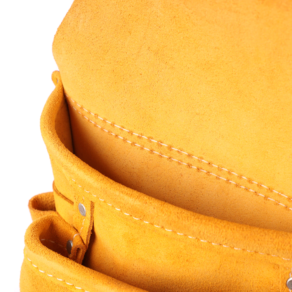 Сумка поясная STAYER PROFESSIONAL для инструментов кожа 8 карманов 2 скобы