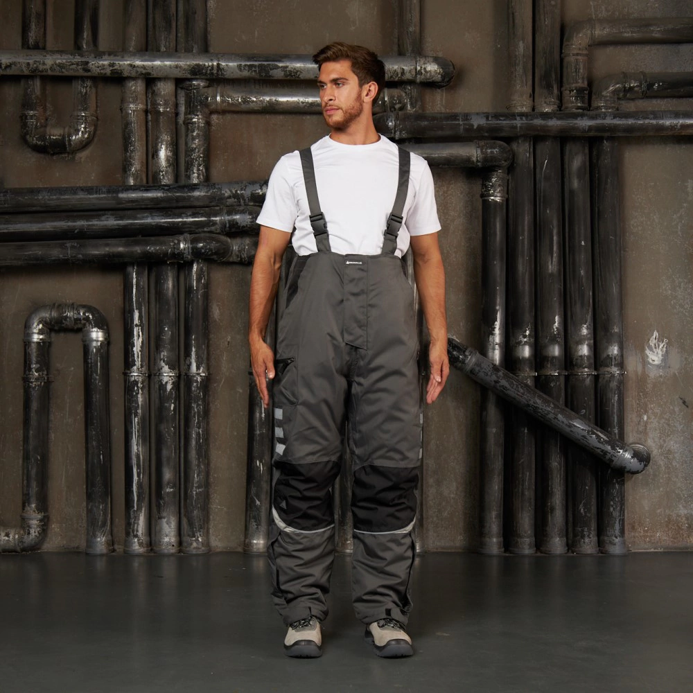 Полукомбинезон рабочий Delta Plus Iceberg утепленный размер L серый