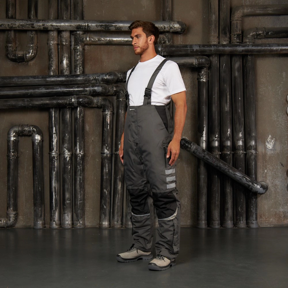 Полукомбинезон рабочий Delta Plus Iceberg утепленный размер L серый