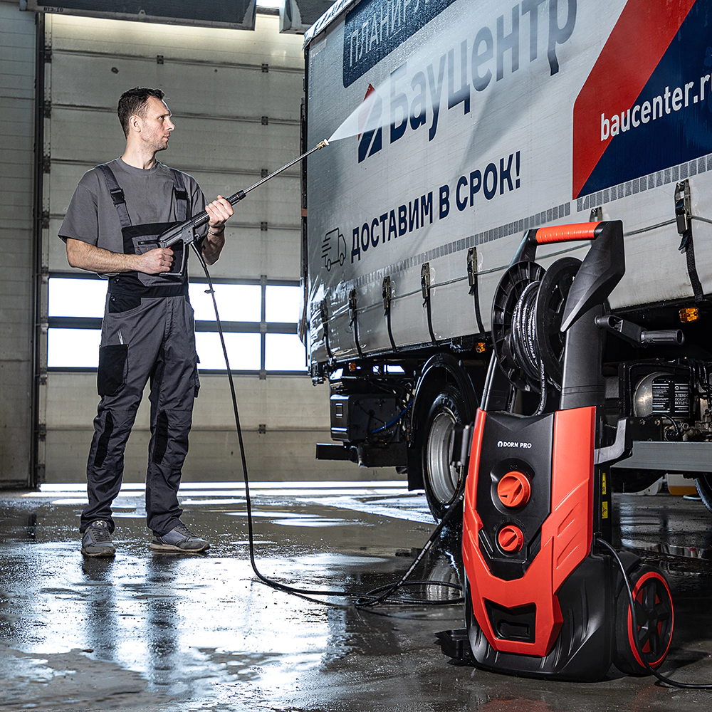 Мойка высокого давления 195 Бар 480 л/час 2500 Вт DORN PRO DPW-195