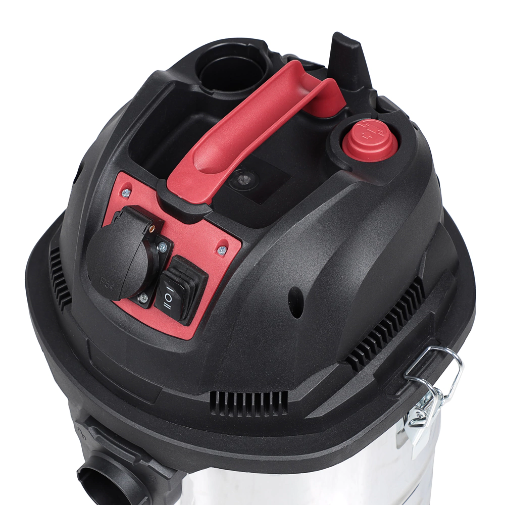 Пылесос 1400 Вт бак 30 л с розеткой DORN PRO DPVC-30SC