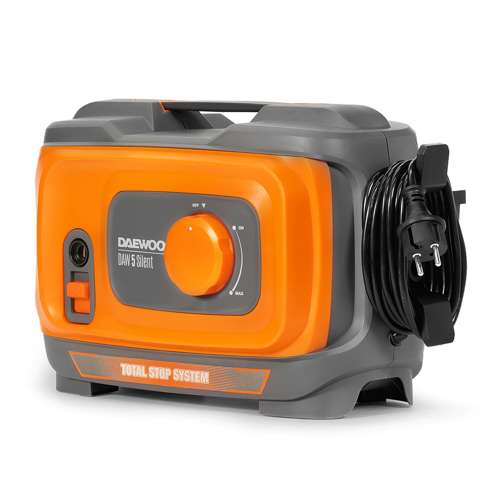 Мойка высокого давления 150 Бар 480 л/час 1900 Вт бесшумная DAEWOO DAW 5