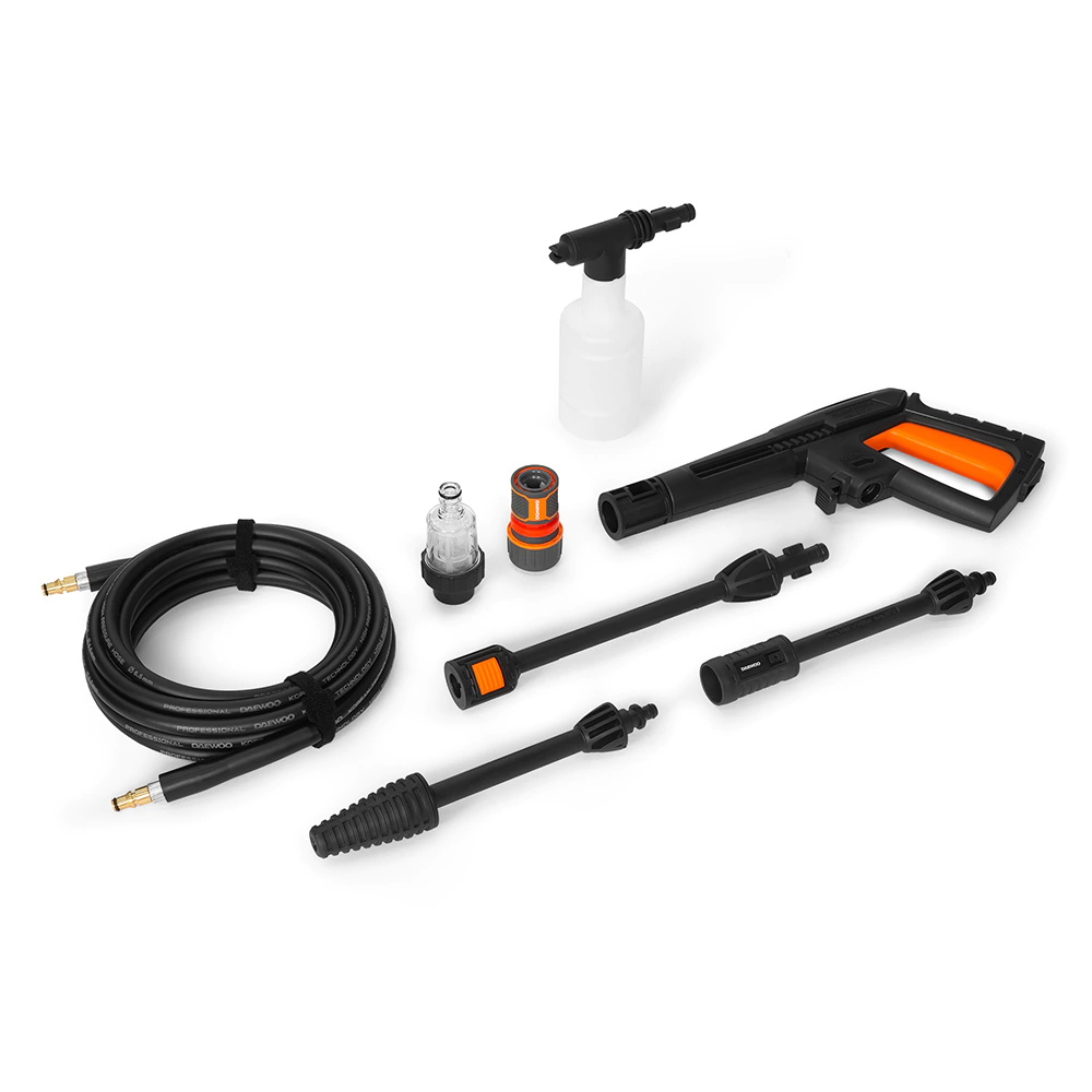 Мойка высокого давления 150 Бар 480 л/час 1900 Вт бесшумная DAEWOO DAW 5