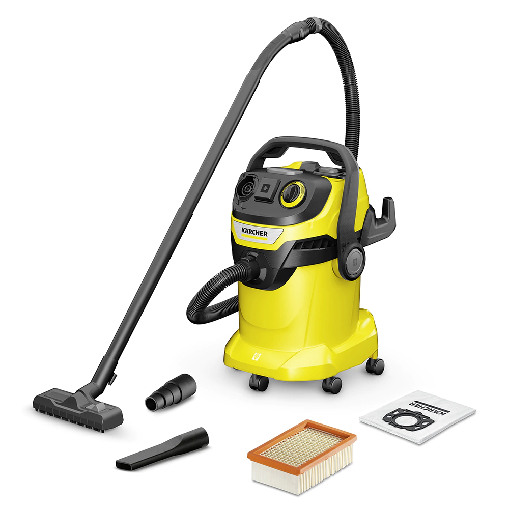 Пылесос 1100 Вт бак 25 л с розеткой Karcher WD 5 P V-25/5/22