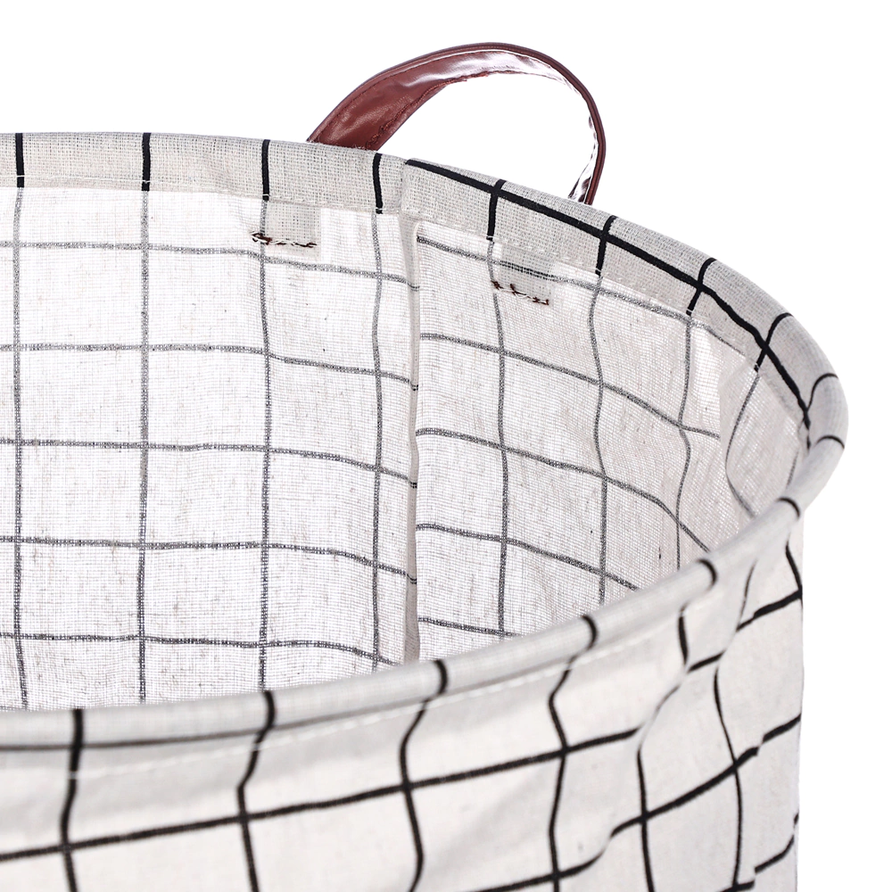 Корзина для белья elemento Клетка белая 50x40x40 см 62 л белая