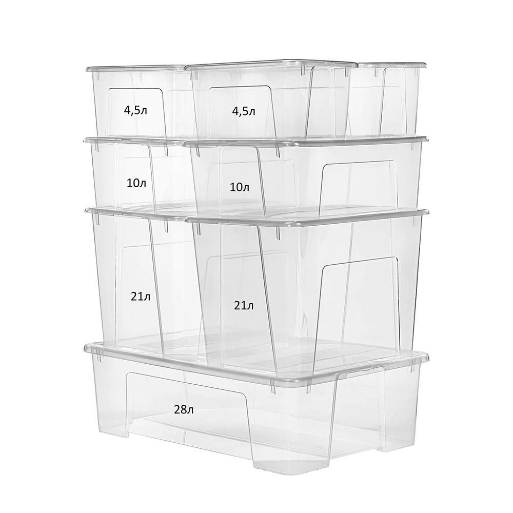 Контейнер для хранения TEX-BOX 38х28х27,2 см 21 л
