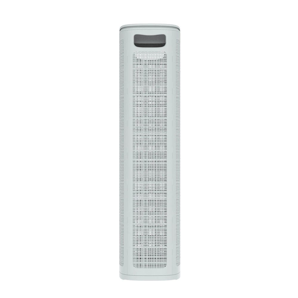 Корзина для белья Лён 43х20х80 см 60 л серая