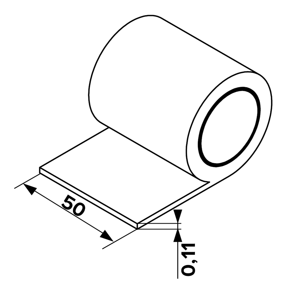 Лента монтажная PVC 50 мм 10 м ERA