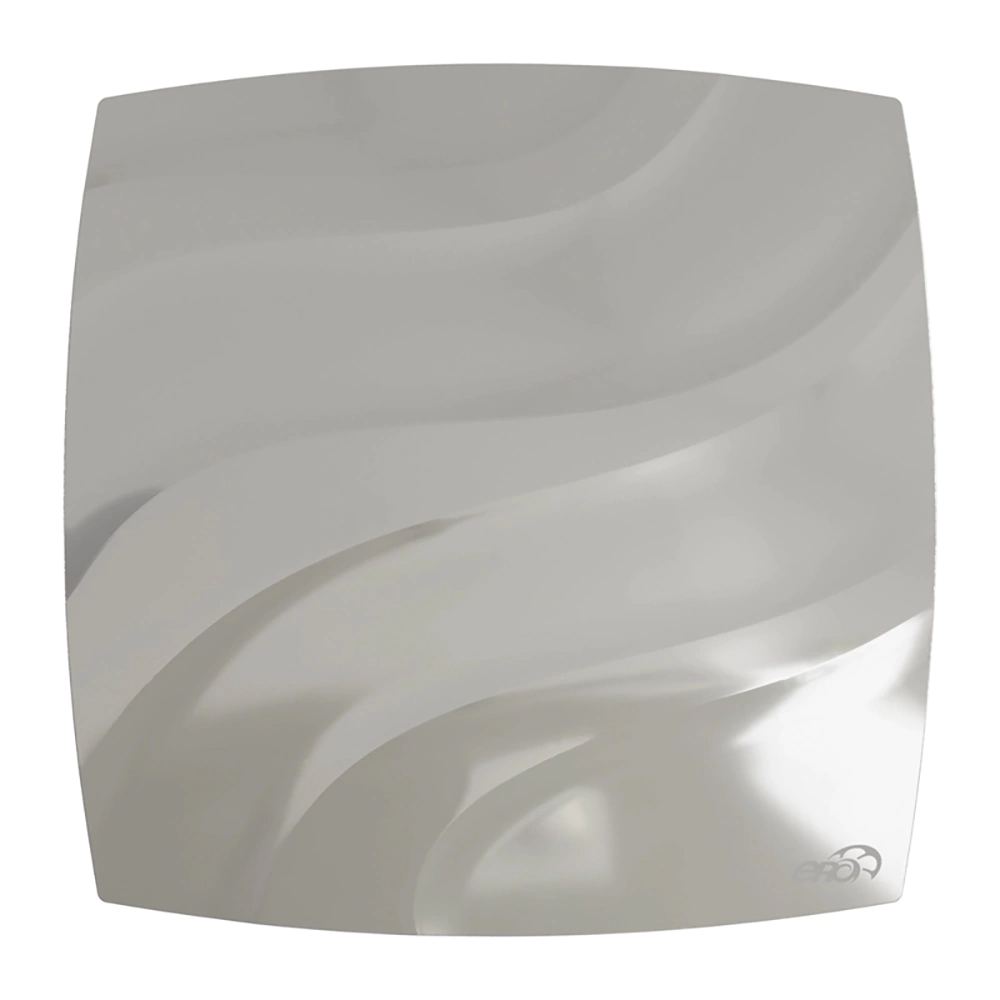 Вентилятор с обратным клапаном серый ERA WAVE D100