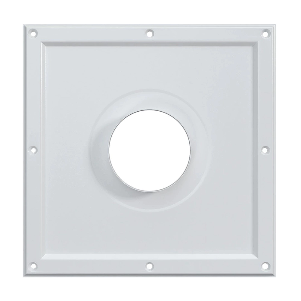 Площадка торцевая фланец D100 мм 300х300 мм сталь ERA