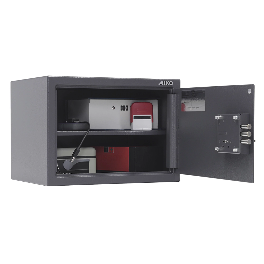 Сейф мебельный 25х25х35 см графит сувальдный замок AIKO Т-250 KL