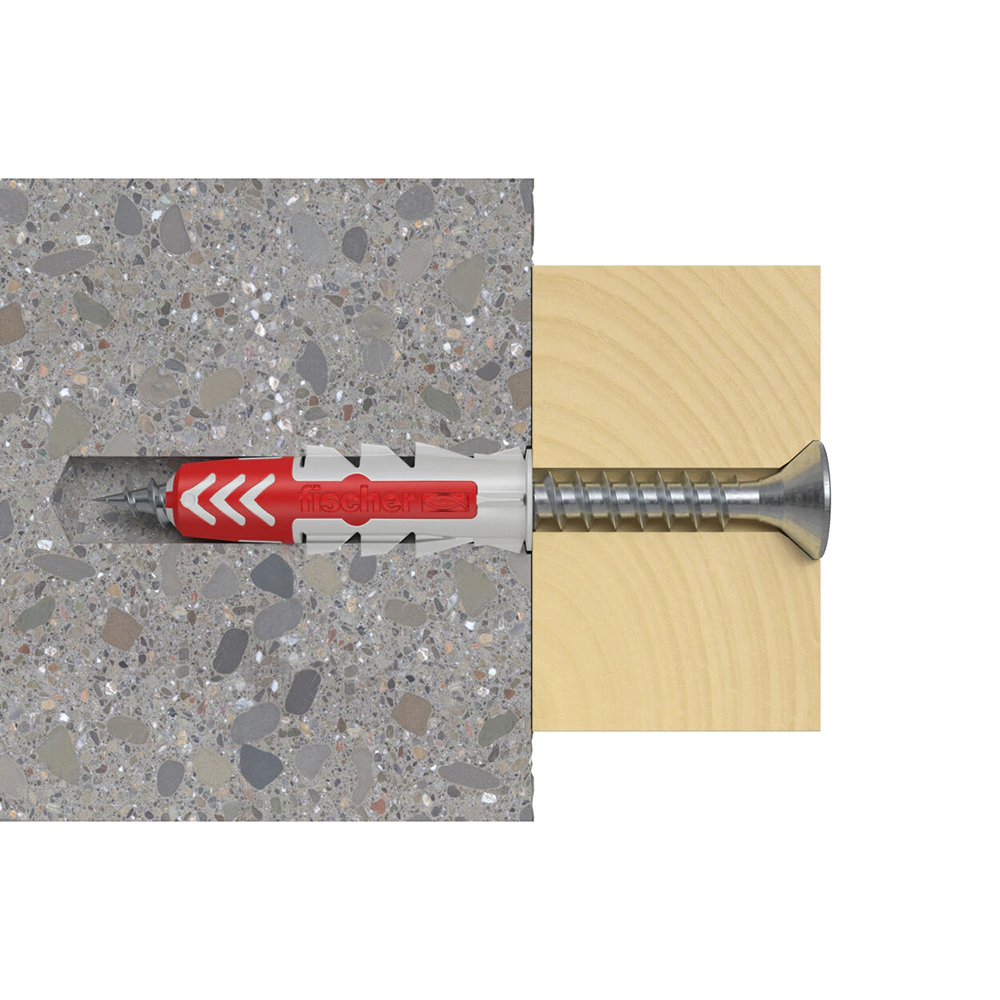 Дюбель универсальный Fischer DuoPower 6x50 мм 100 шт