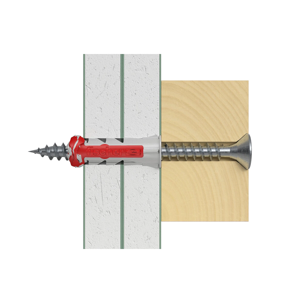 Дюбель универсальный Fischer DuoPower 6x50 мм 100 шт