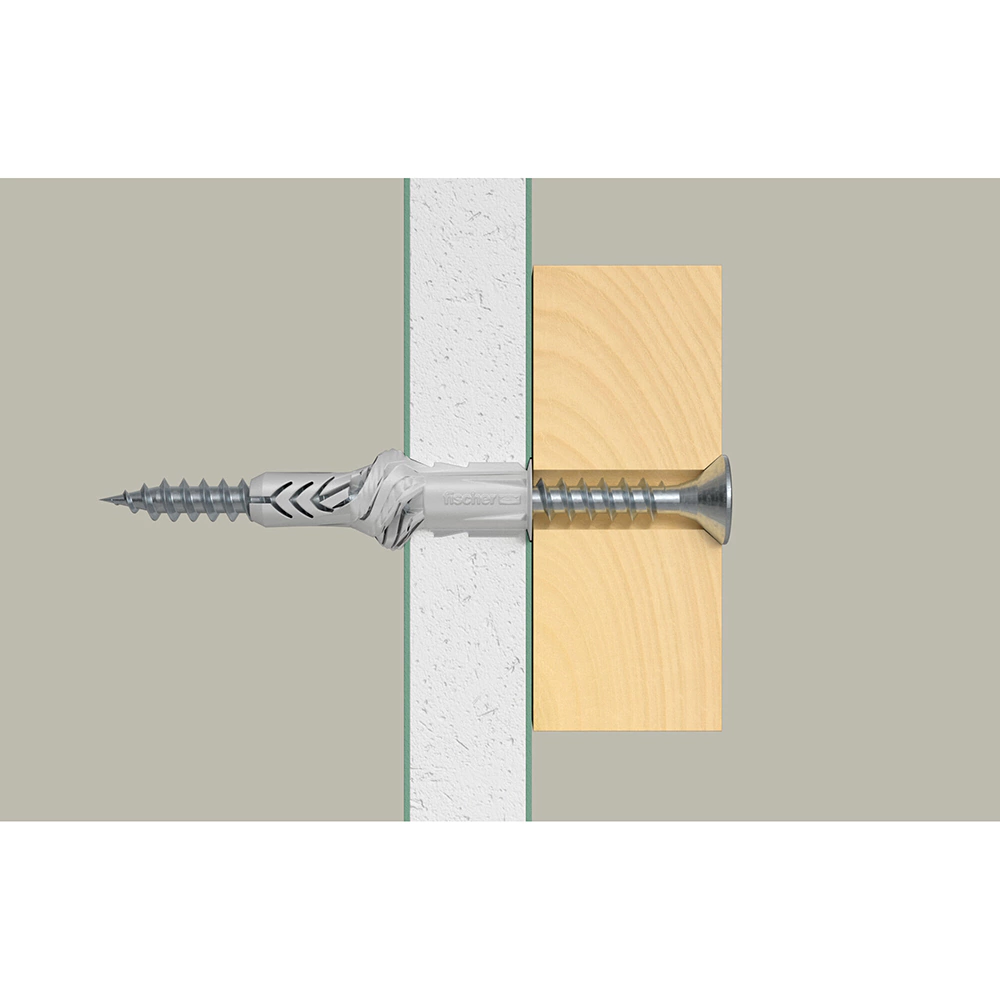 Дюбель универсальный 5x30 мм 20 шт с буртом Fischer UX