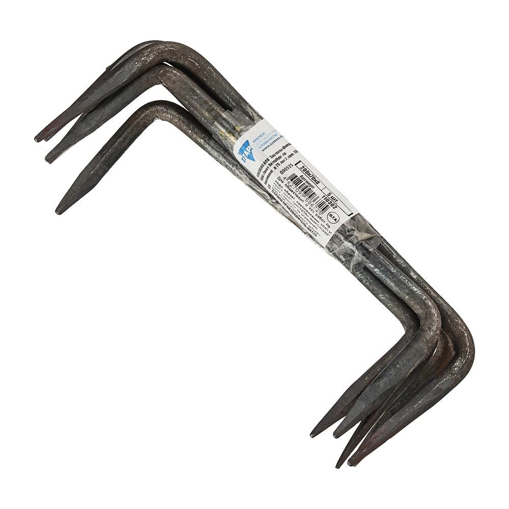 Скоба строительная 8х200 мм 5 шт ZITAR