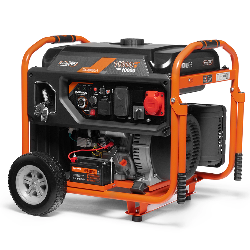 Генератор бензиновый 10 кВт инверторный DAEWOO GDA11000PEi