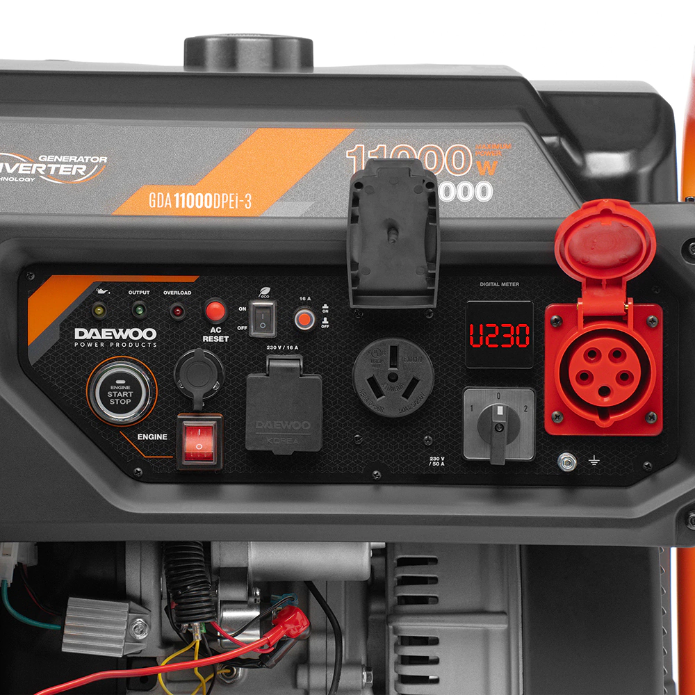 Генератор бензиновый 10 кВт инверторный DAEWOO GDA11000PEi