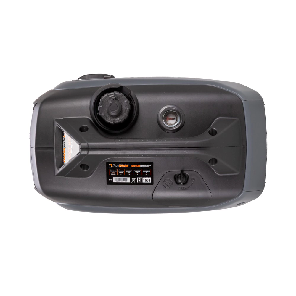 Генератор бензиновый 1,8 кВт инверторный FoxWeld GIN2500