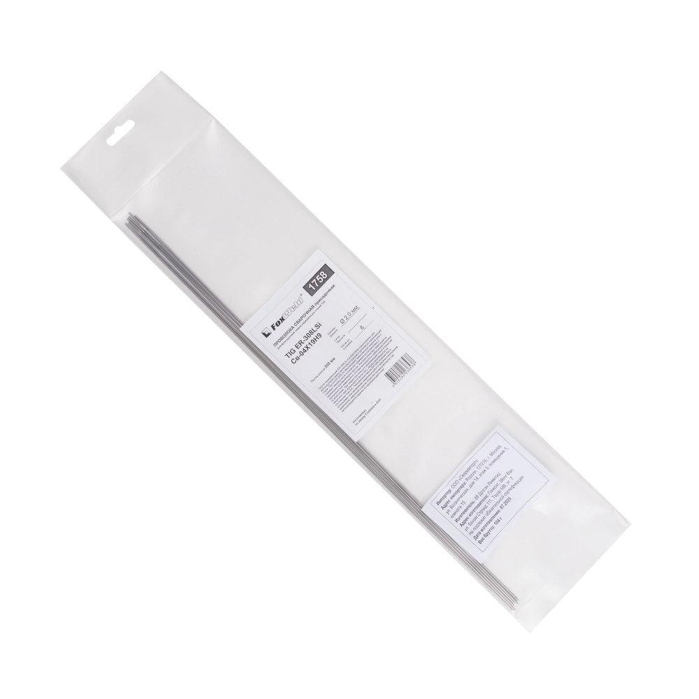 Сварочный пруток ER-308LSi, 2х500 мм 6 шт нержавеющая сталь FoxWeld