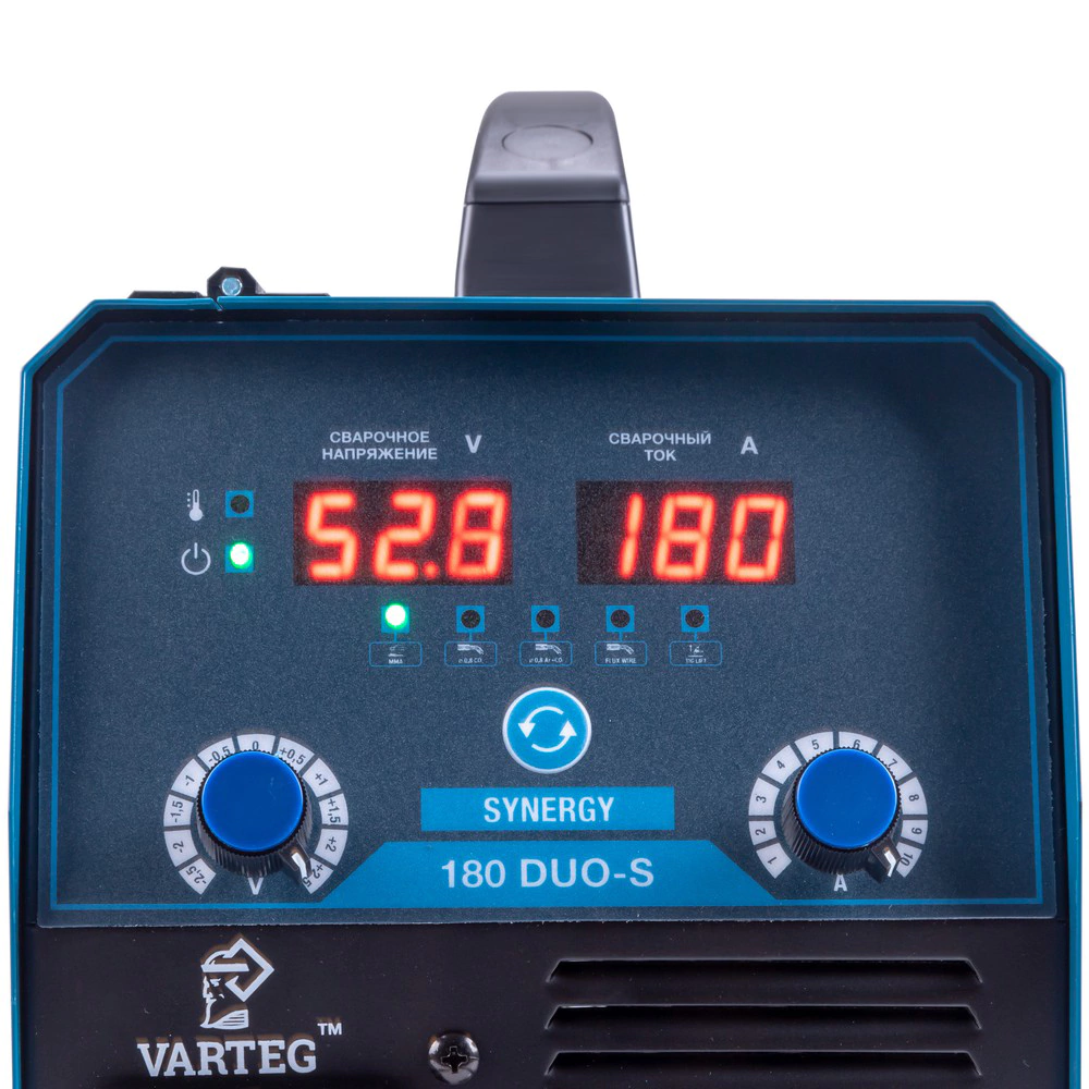 Сварочный аппарат инверторный 180 А полуавтомат Varteg 180 DUO-S