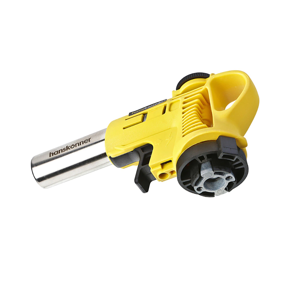 Газовая горелка цанговая с пьезоподжигом, вращение 360° Hanskonner HK5015-KL-02
