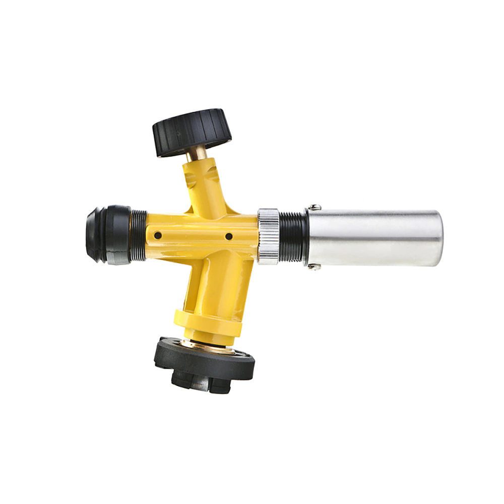 Газовая горелка цанговая с пьезоподжигом, металлический корпус Hanskonner HK5015-KL-03