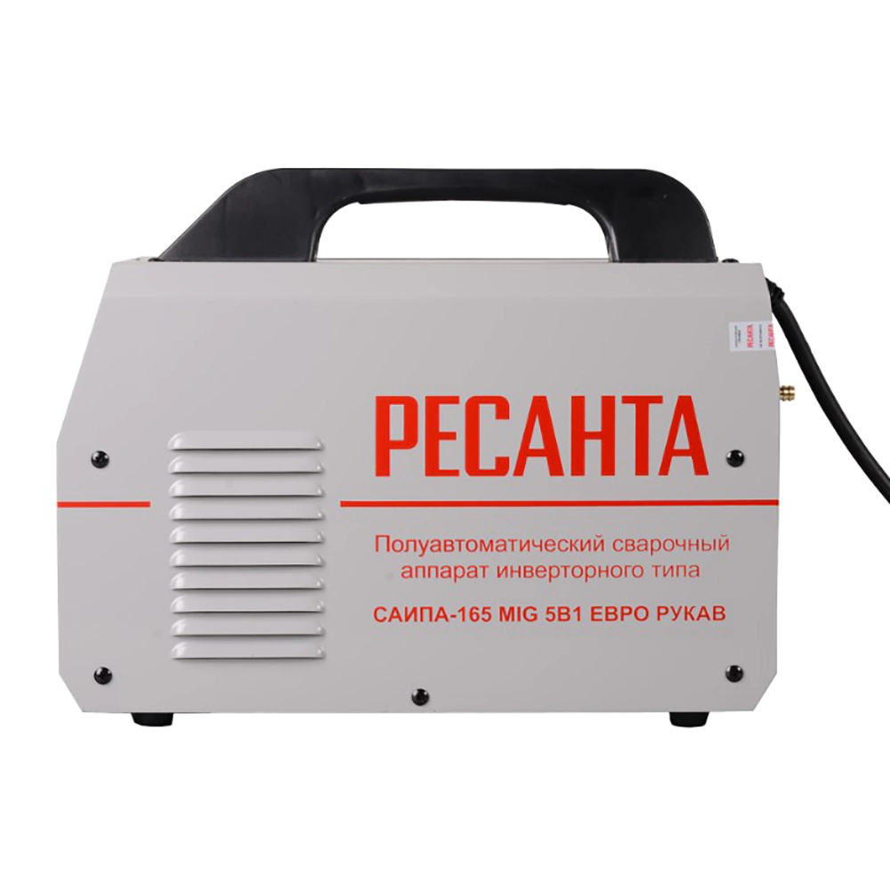Сварочный аппарат инверторный 160 А полуавтомат Ресанта САИПА-165
