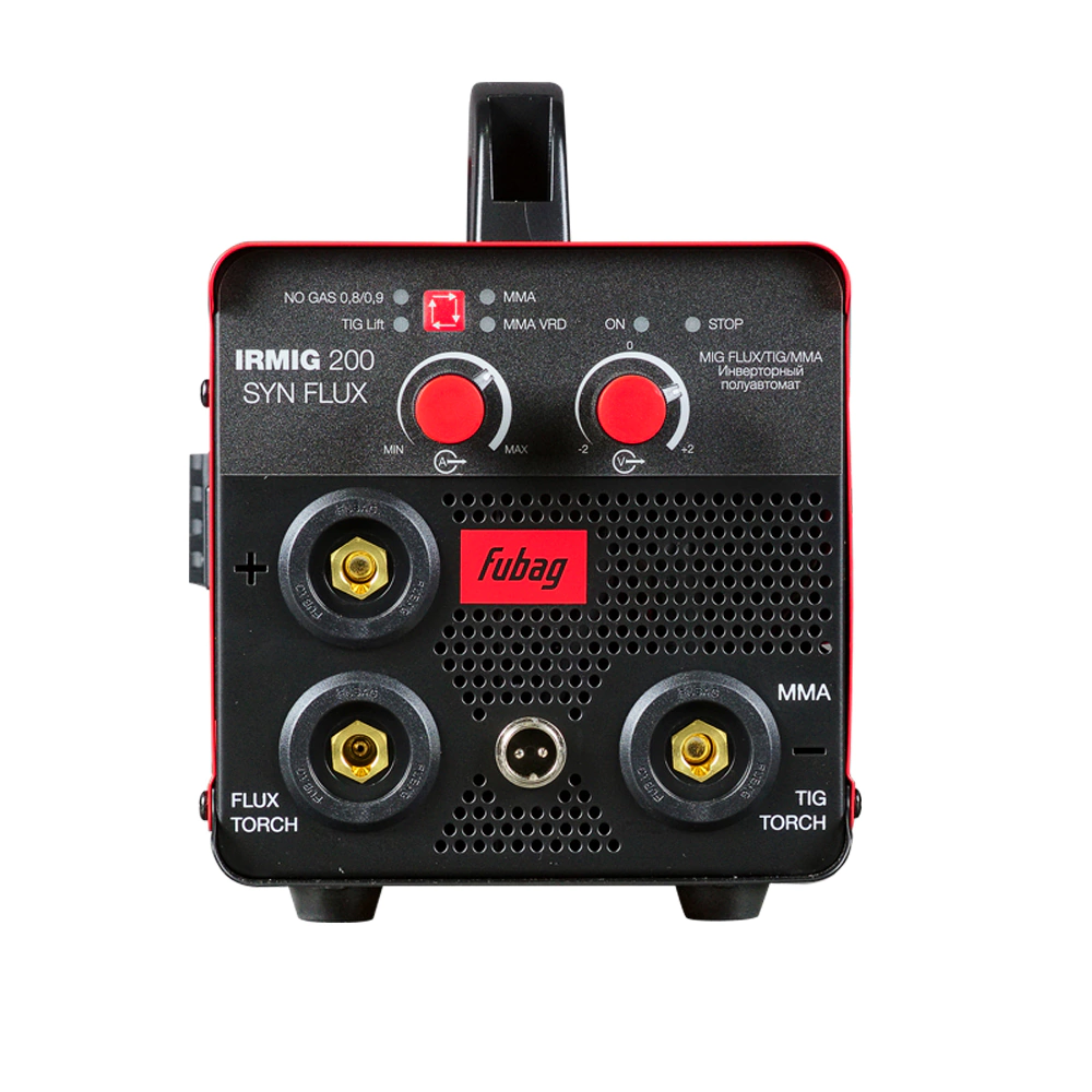 Сварочный аппарат инверторный 200 А полуавтомат Fubag IRMIG 200 SYN FLUX + сварочная проволока 0,8 мм 1 кг
