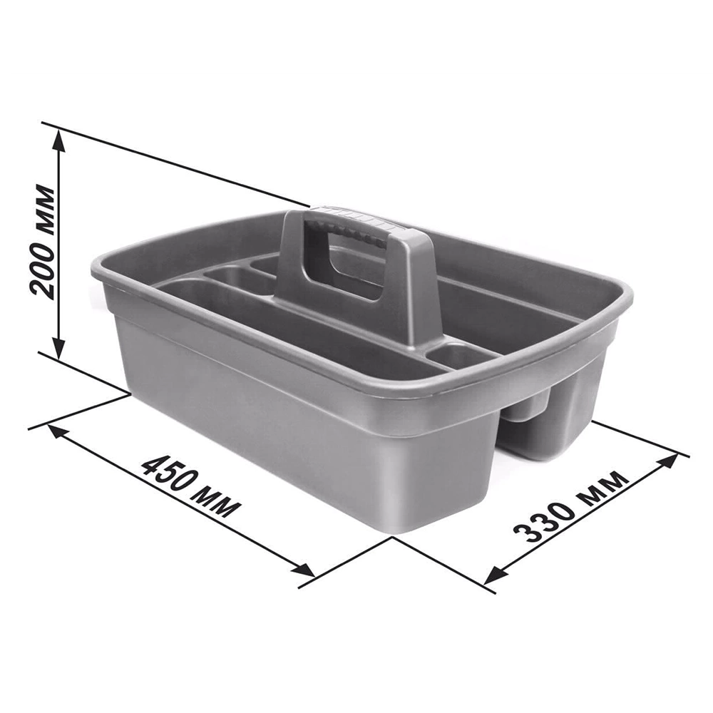 Переноска хозяйственная многофункциональная 450x330x200 мм Дельта
