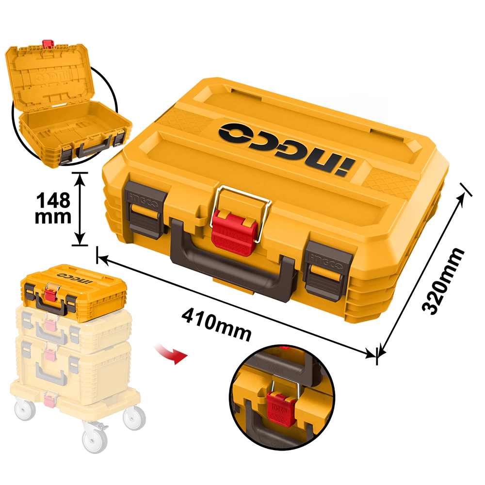 Ящик для инструментов INGCO Stackable 16"