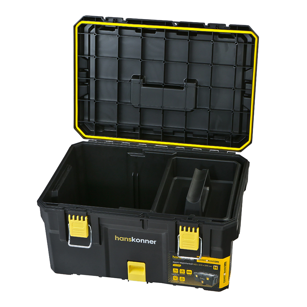 Ящик для инструмента модульный 525x373x280 мм Hanskonner HANSTORAGE PLUS