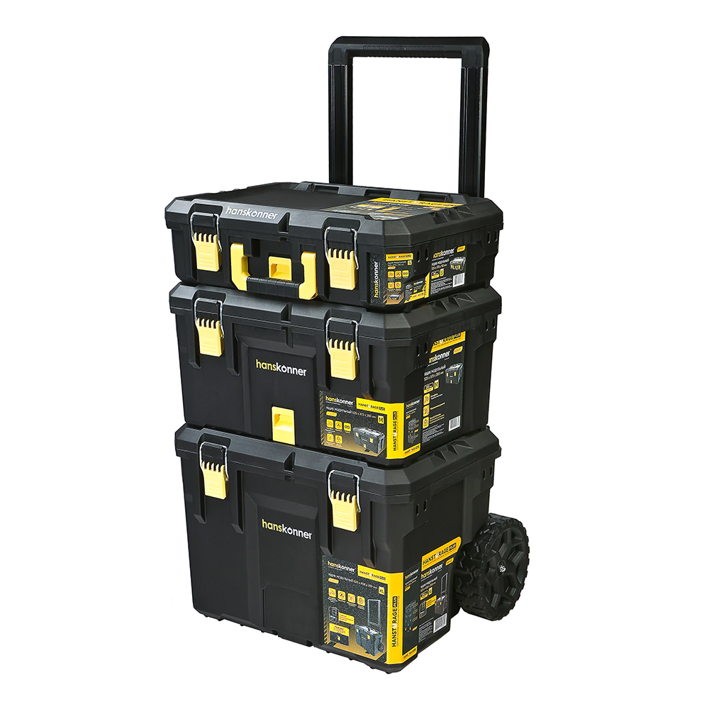 Ящик для инструмента модульный 525x458x385 мм Hanskonner HANSTORAGE PLUS
