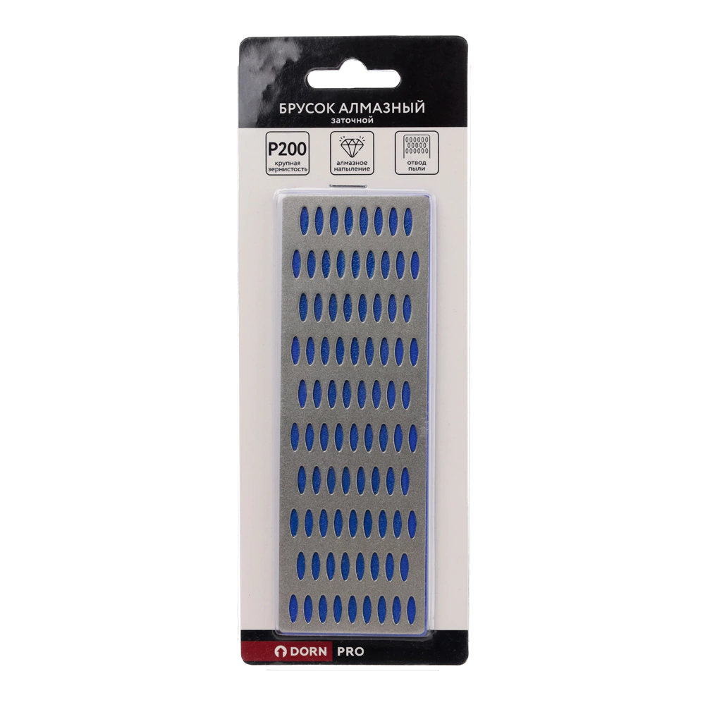 Брусок алмазный Р200 заточной 50х150 мм крупная зернистость DORN PRO