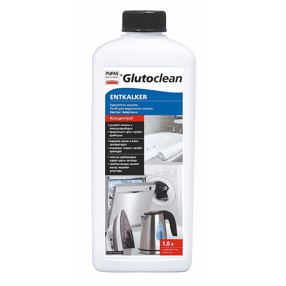 Удалитель накипи 1 л Glutoclean