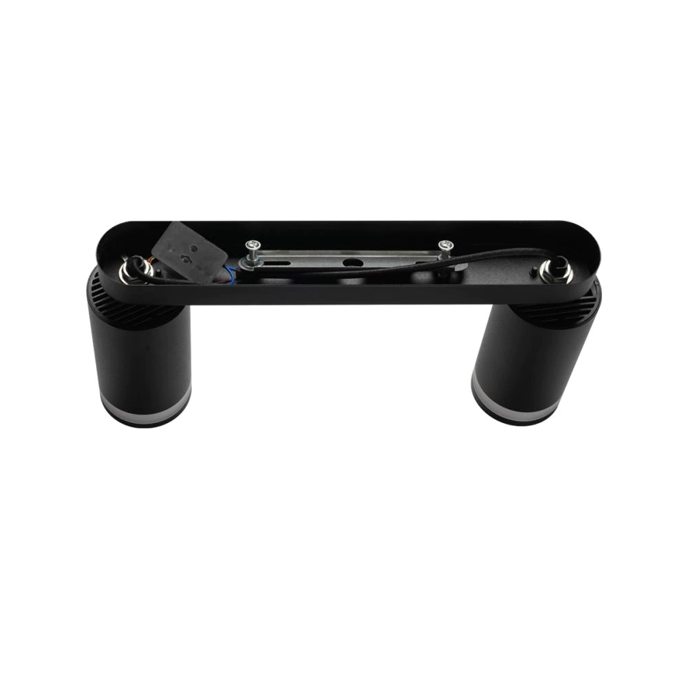 Светильник спот 2х35 Вт GU10 черный IN HOME Визарт