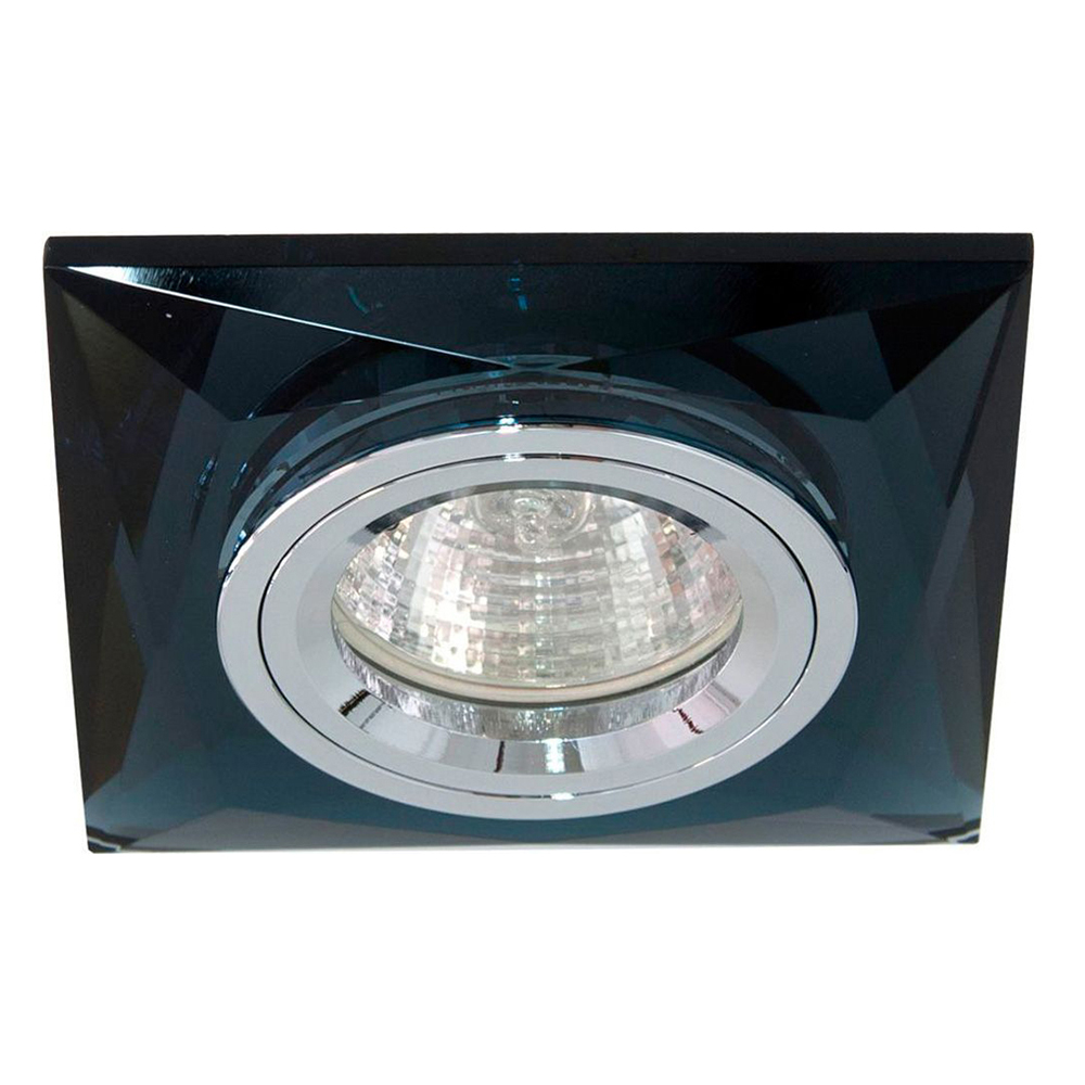 

Точечный светильник Креон 1х50 Вт GU5,3 серебро/черный Feron