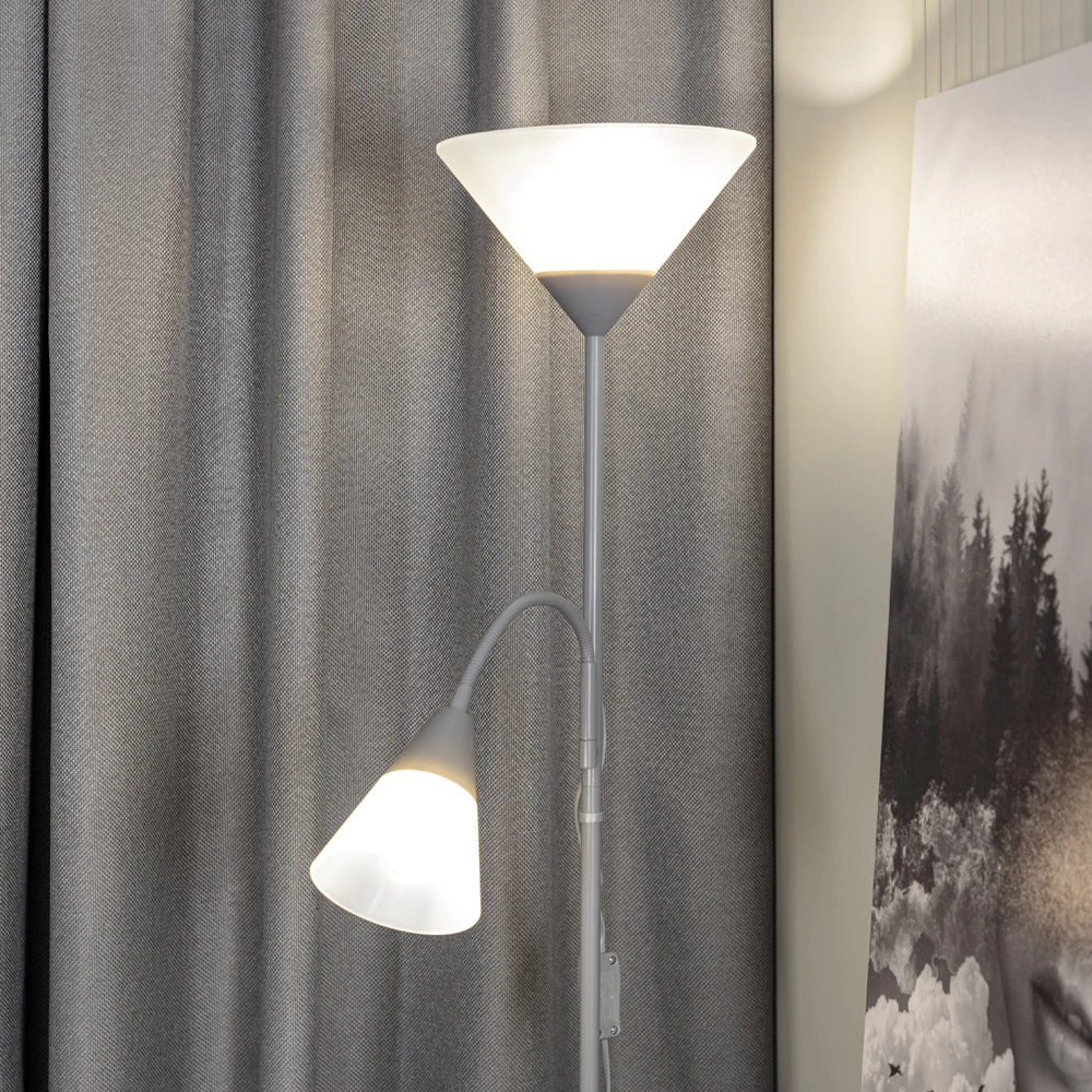 Торшер 1х60 Вт + 1х40 Вт NEODECO Спари