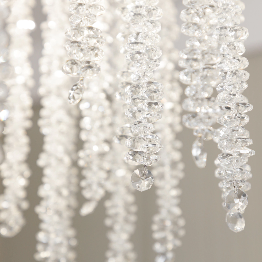 Люстра подвесная 6х40 Вт Е14 золото NEODECO Хейли