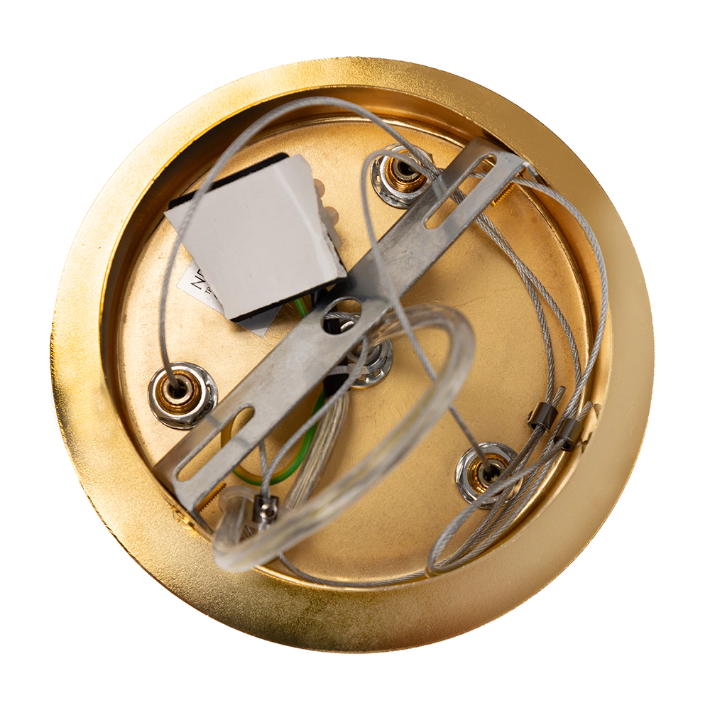 Люстра подвесная 6х40 Вт Е14 золото NEODECO Хейли