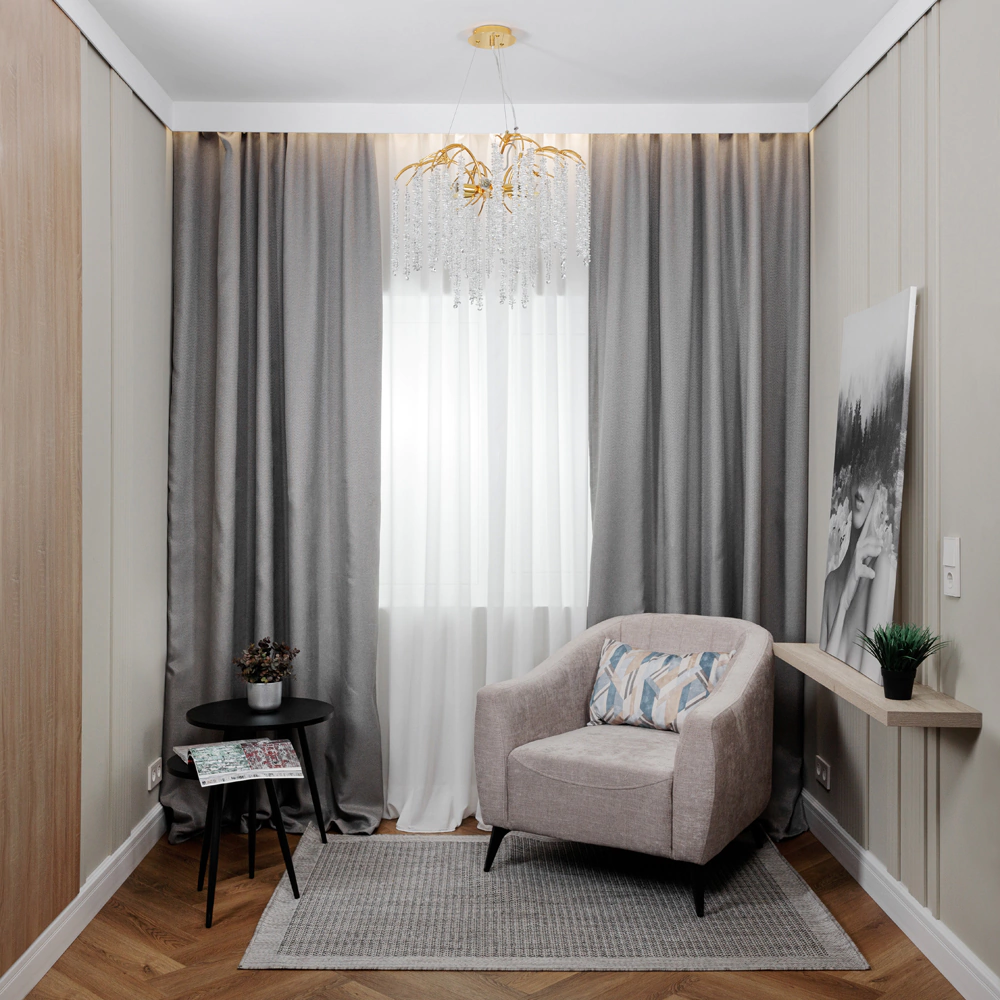 Люстра подвесная 6х40 Вт Е14 золото NEODECO Хейли