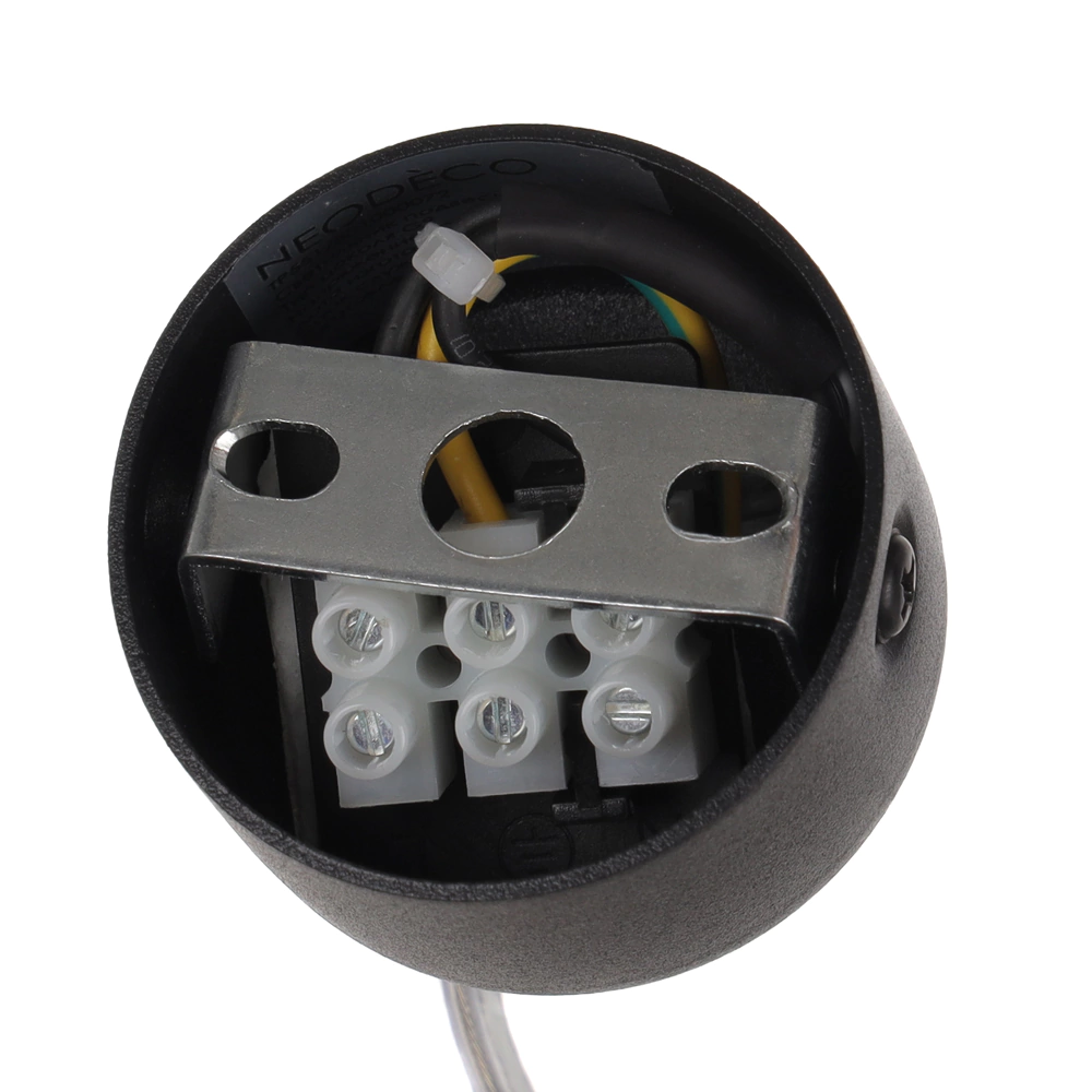 Светильник подвесной 1х8 Вт G9 черный NEODECO Чао