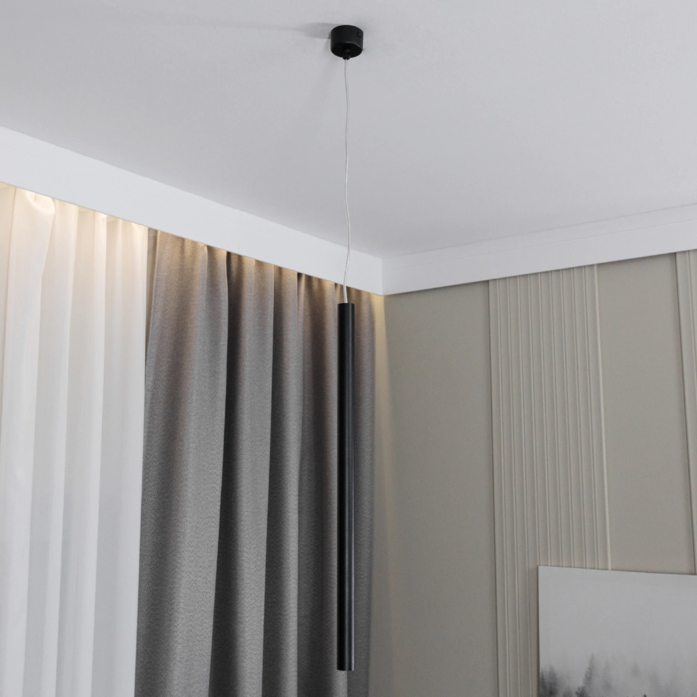 Светильник подвесной 1х8 Вт G9 черный NEODECO Чао