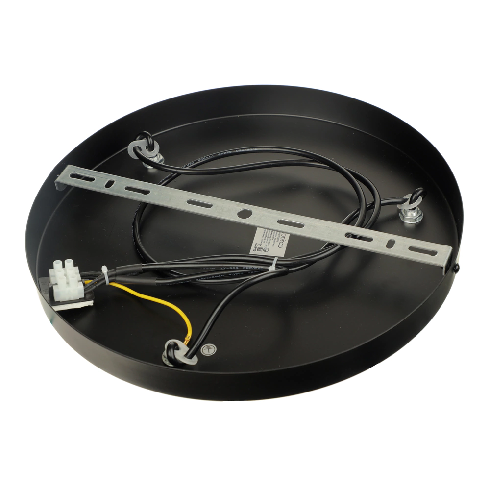 Светильник подвесной 3х40 Вт Е14 черный/белый NEODECO Ральф