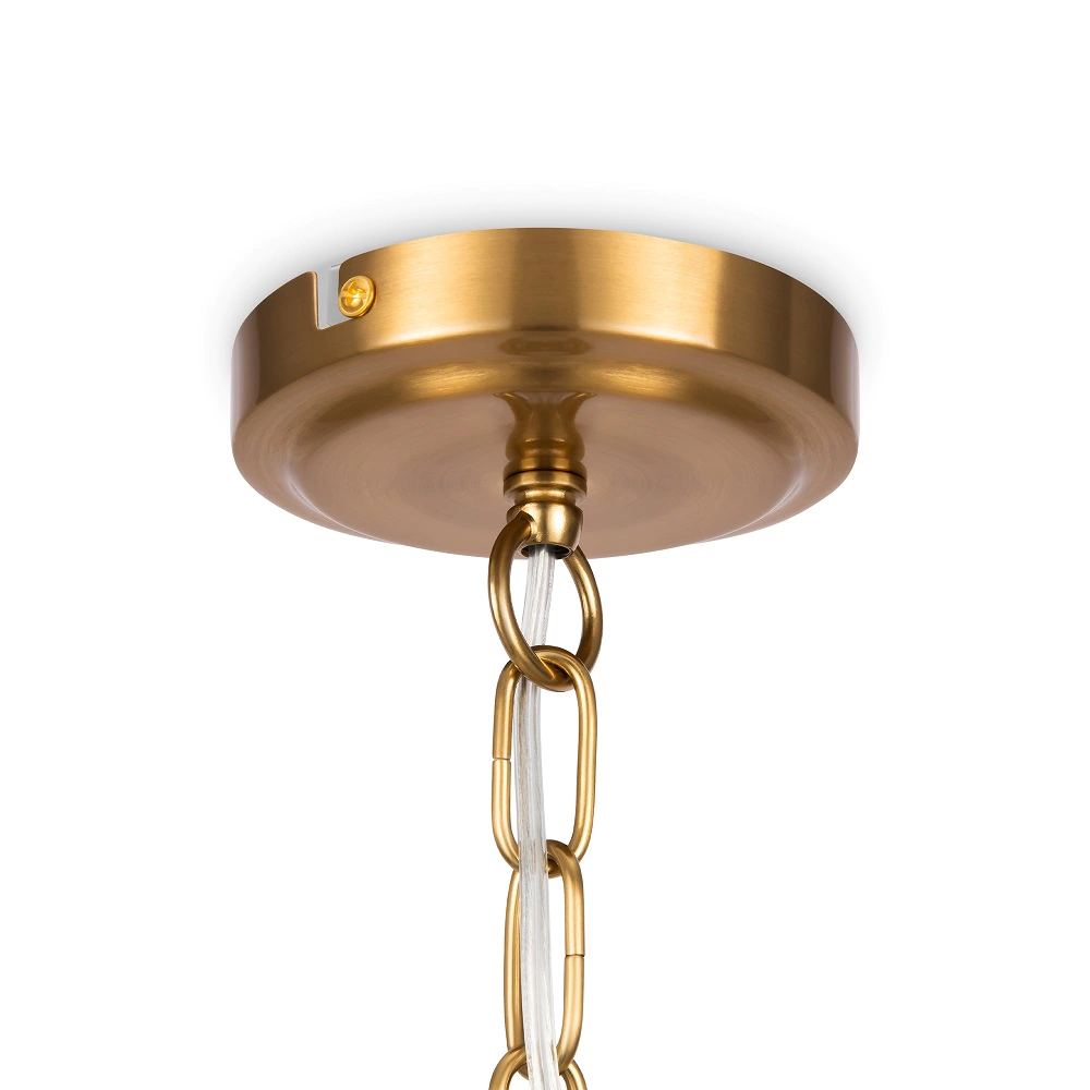 Люстра подвесная FREYA Китао 5х40 Вт Е14 бронза