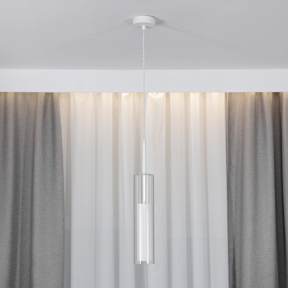 Светильник подвесной 1х8 Вт GU10 белый NEODECO Селинго