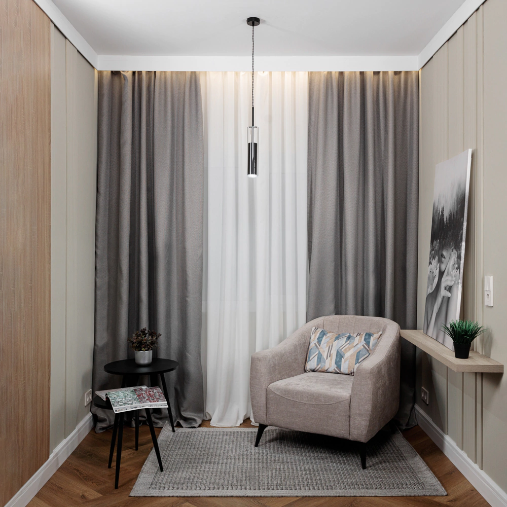 Светильник подвесной 1х8 Вт GU10 черный NEODECO Селинго