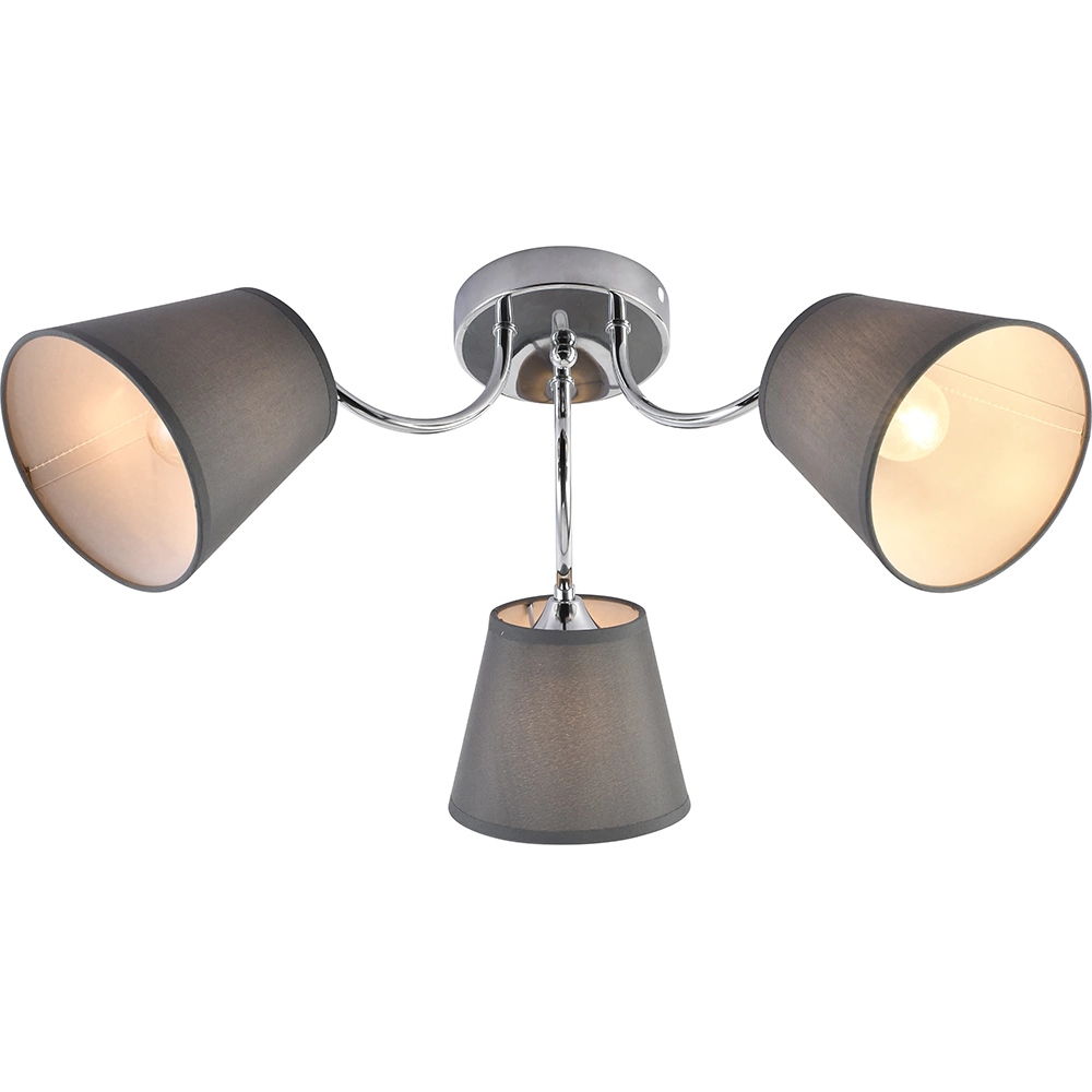 Люстра потолочная Rivoli Алекса 3х60 Вт Е27 хром
