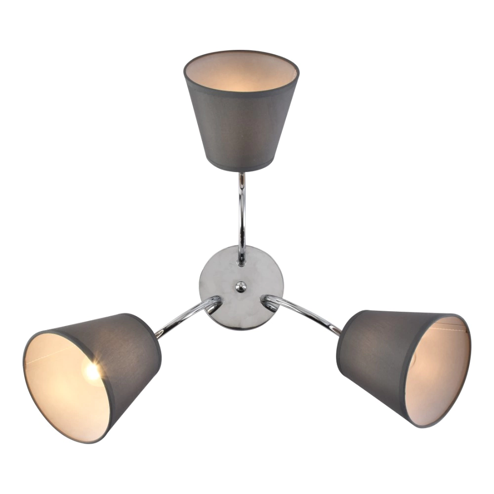 Люстра потолочная Rivoli Алекса 3х60 Вт Е27 хром