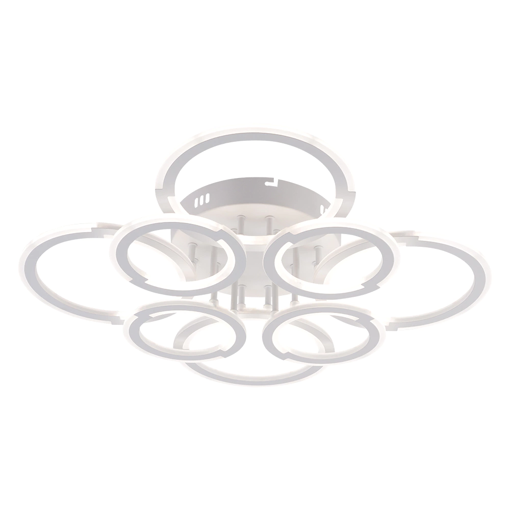 Люстра Schaffner Стория LED 176 Вт с пультом ДУ белый