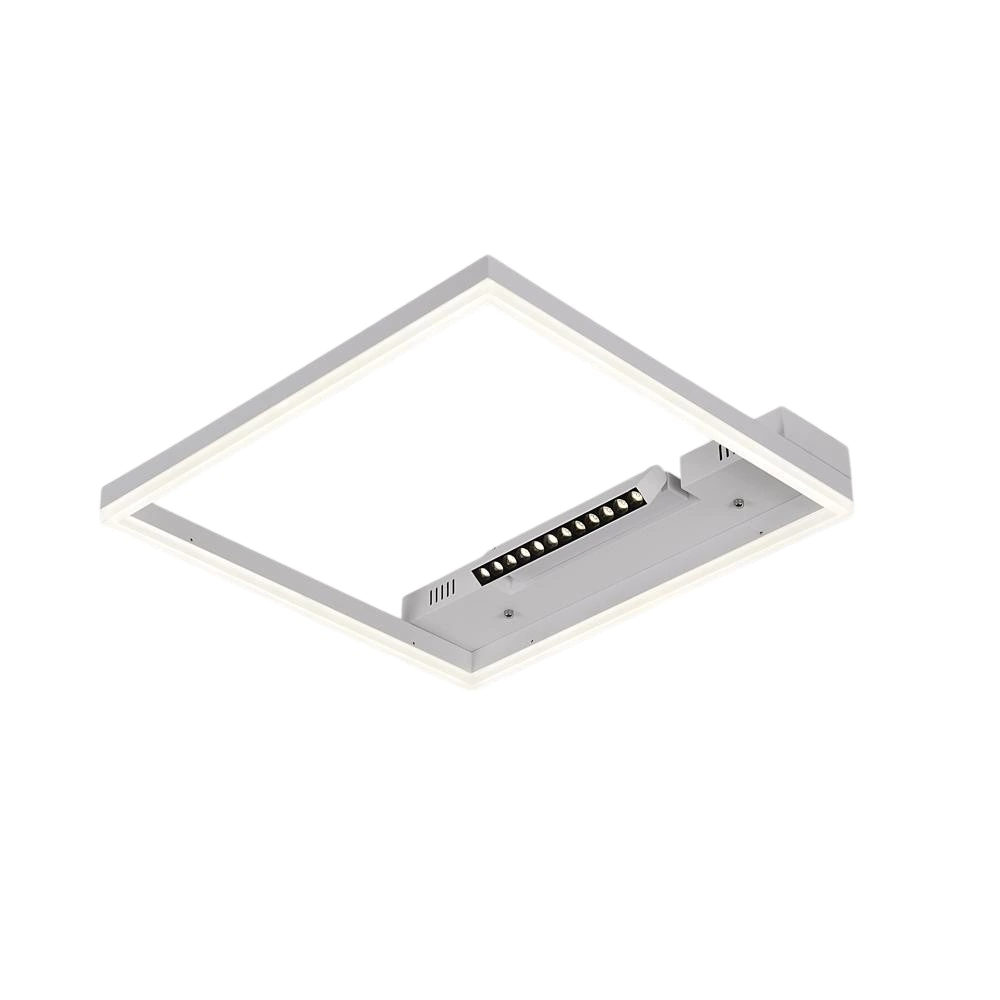 Люстра потолочная Schaffner Дати LED 70 Вт + 9 Вт белый